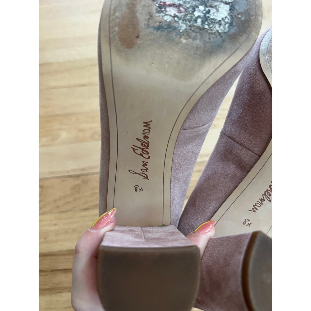 Sam Edelman Stillson Pumps Women 8.5 Dusty Rose - Picture 7 of 8